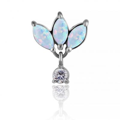 REPLACEMENT WITH OPAL AND CRYSTAL PENDANT