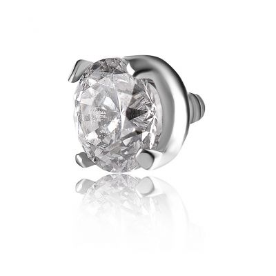 PIERCING-ACCESSOIRE MIT ZIRKONIA