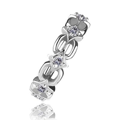 CLICKER AVEC CRISTAUX POUR LE PIERCING ROOK