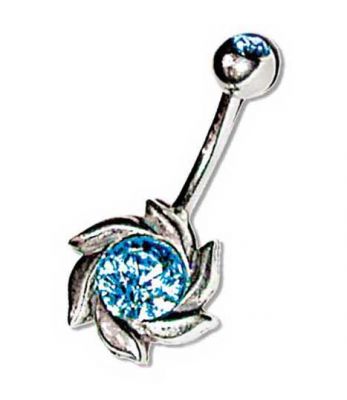 PIERCING OMBELICO CON CRISTALLO