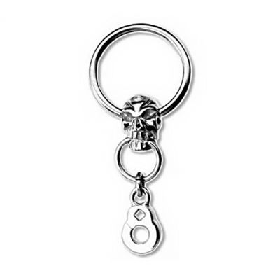 INTIMATE PIERCING RING WITH SKULL