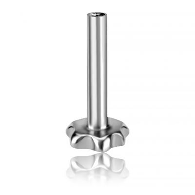 LABBRET FILETTO INTERNO CON BASE A FORMA DI FIORE