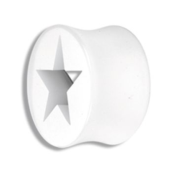 PIERCING PLUG CON STELLA PER LOBI ORECCHIE