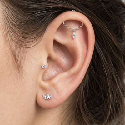 REPUESTO VERTICAL HELIX CON GOTA DE CRISTAL