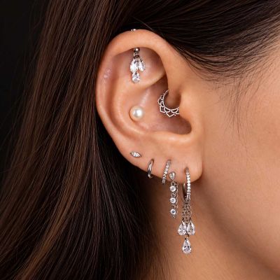 REPLACEMENT WITH PENDANT CUBIC ZIRCONIA