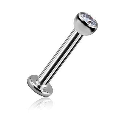 LABRET SENZA FILETTATURA CON SFERA DI CRISTALLO