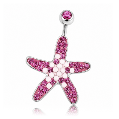 STARFISH BELLY BUTTON PIERCING