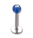 PIERCING LABRET AVEC CRISTAL