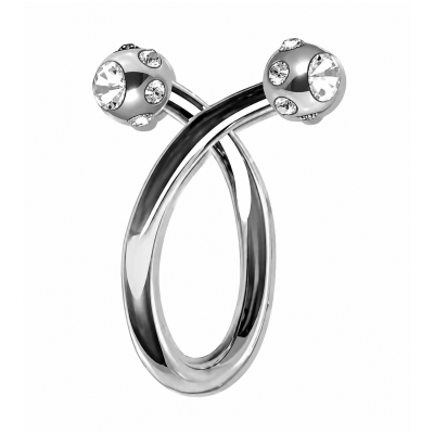 PIERCING SPIRALE CON CRISTALLI