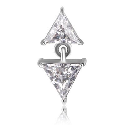 SPARE ACCESSORY WITH TRIANGLES AND CRYSTALS