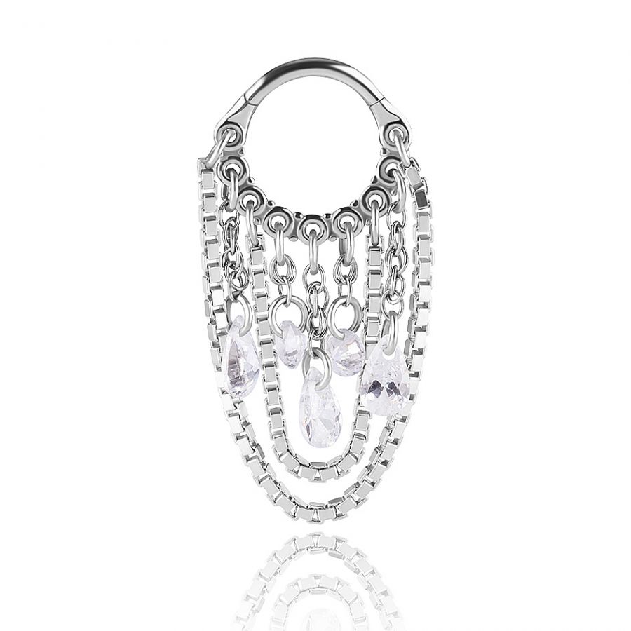 Banana (PTFE, Vari Colori) Con Brillantino (PTFE/Acciaio Chirurgico - Foto 7