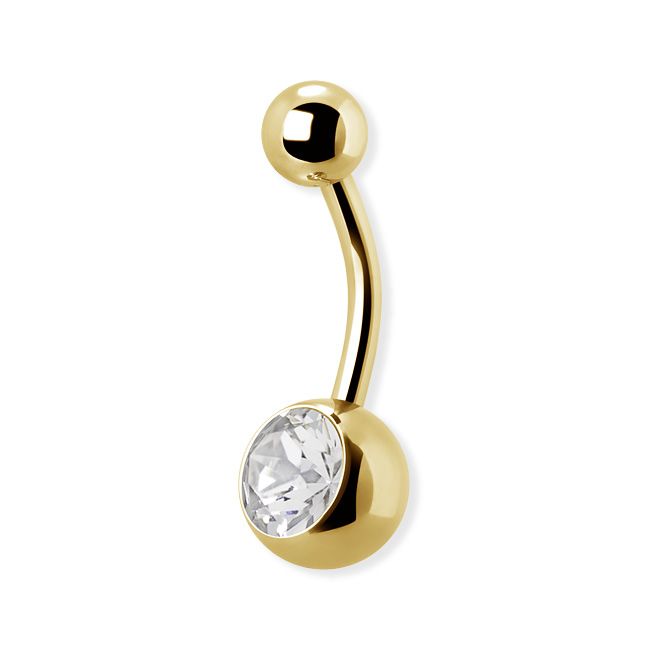 Piercing ombelico in oro hotsell